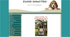 Desktop Screenshot of eastsideanimalclinic.com